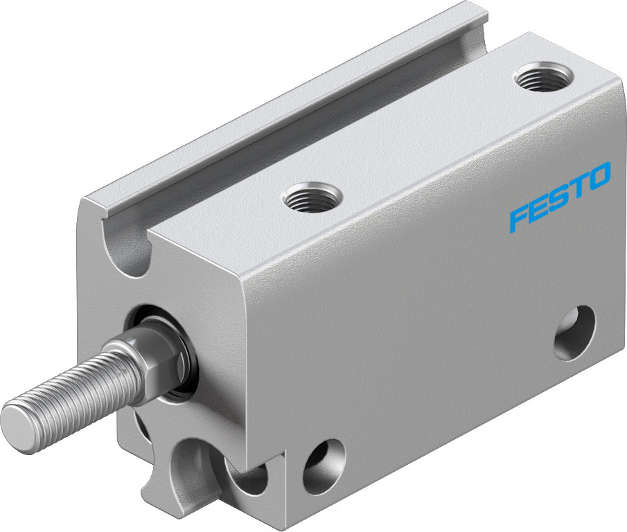 Festo Kompaktzylinder 6mm Bohrung 10mm Hub Doppelt Wirkend - 8080595