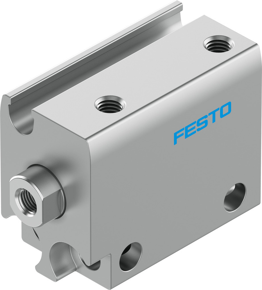 Festo Kompaktzylinder 10mm Bohrung 5mm Hub Einfach Wirkend - 5269268