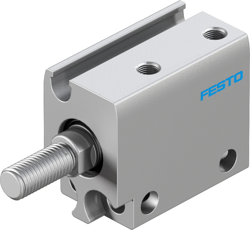 Festo Kompaktzylinder 10mm Bohrung 5mm Hub Doppelt Wirkend - 8080587