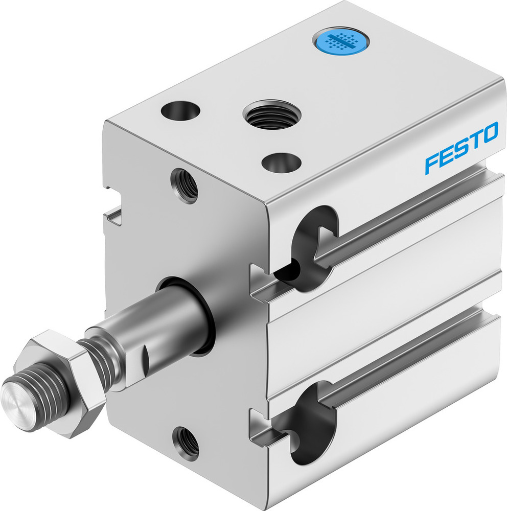 Festo Kompaktzylinder 32mm Bohrung 10mm Hub Einfach Wirkend - 4829130