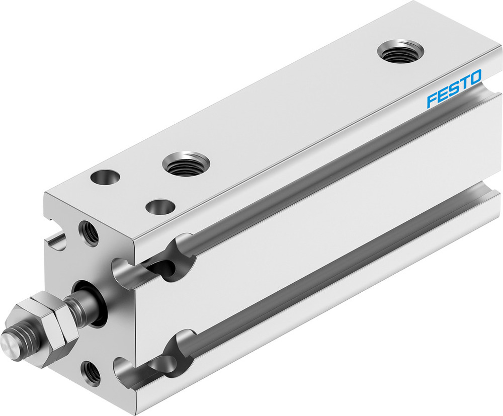 Festo Compact Cylinder 10mm Bore 25mm Stroke Double Acting - 4831873