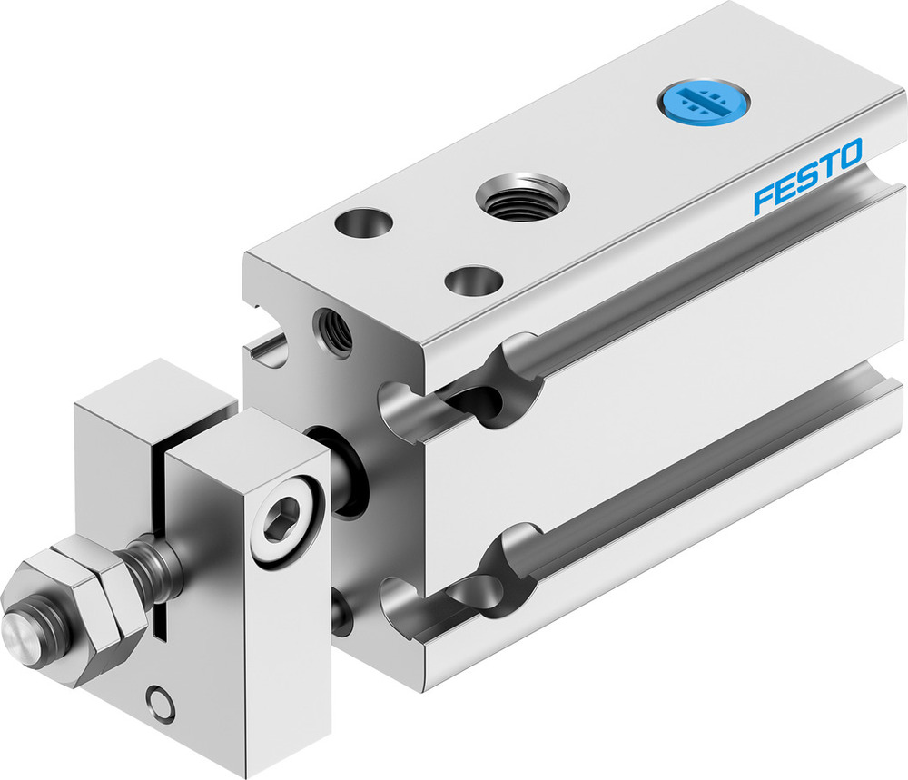 Festo Kompaktzylinder 10mm Bohrung 5mm Hub Einfach Wirkend - 4833140