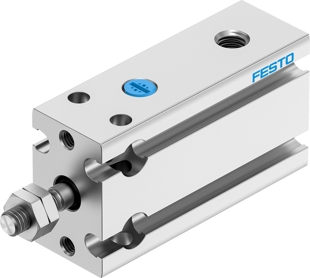 Festo Cilindro Compacto 10mm Diámetro 10mm Carrera Simple Efecto - 4832117