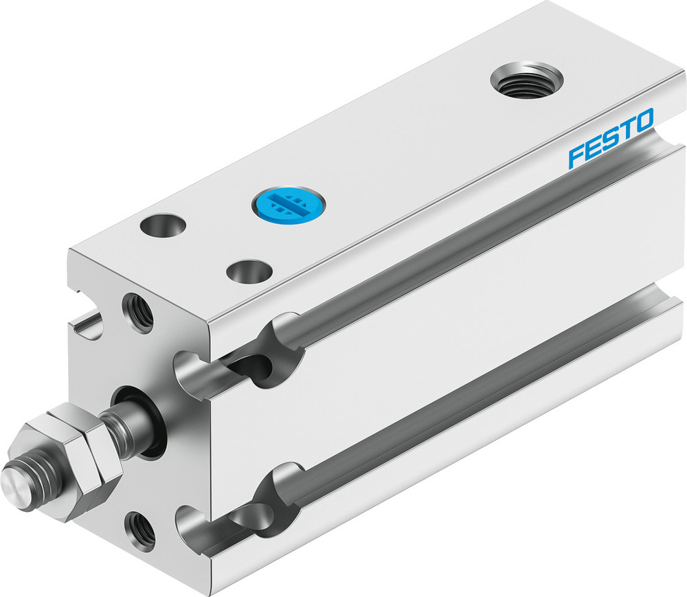 Festo Kompaktzylinder 10mm Bohrung 15mm Hub Einfach Wirkend - 4832118