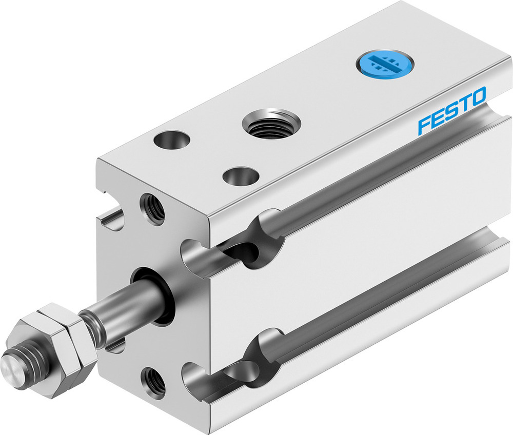 Festo Cilindro Compacto 10mm Diámetro 5mm Carrera Simple Efecto - 4832170