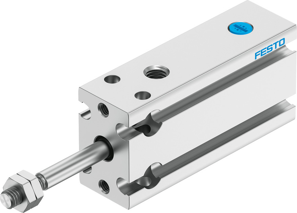 Festo Compact Cylinder 10mm Bore 15mm Stroke Single Acting - 4832172