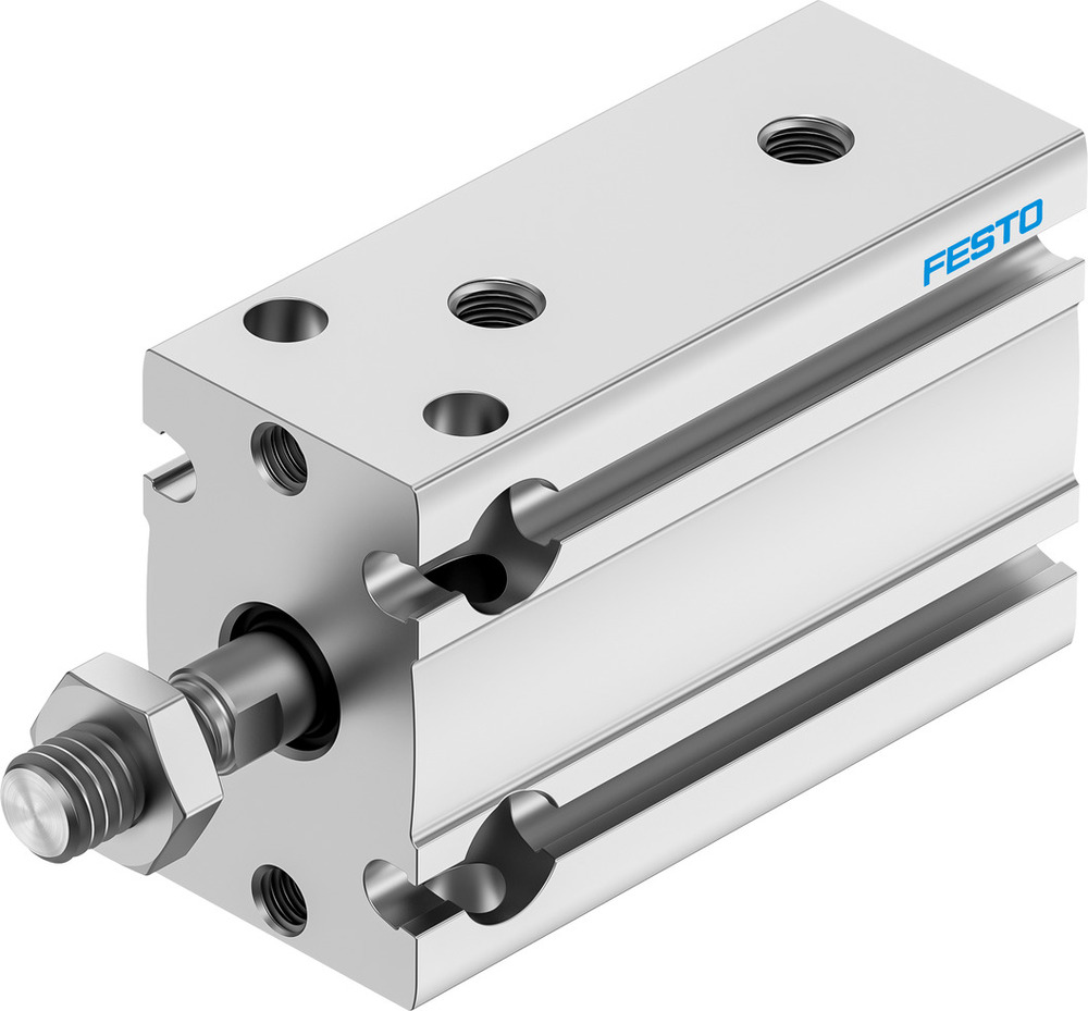 Festo Compact Cylinder 16mm Bore 10mm Stroke Double Acting - 4833186