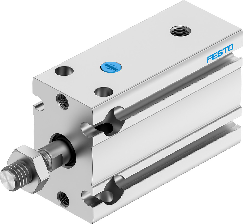Festo Compacte Cilinder 16mm Boring 10mm Slag Enkelwerkend - 4833273