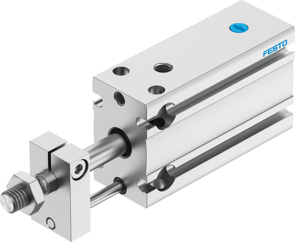 Festo Cilindro Compacto 16mm Diámetro 15mm Carrera Simple Efecto - 4834382