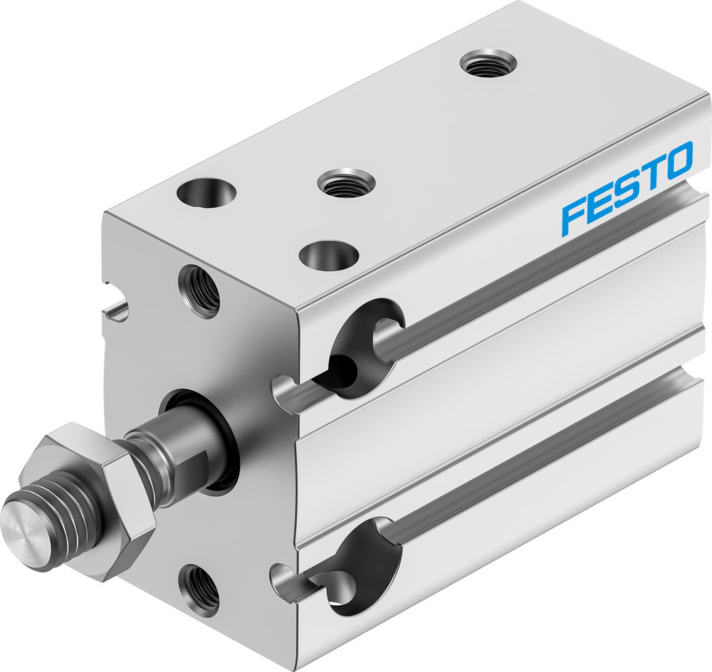 Festo Cilindro Compacto 20mm Diámetro 10mm Carrera Doble Efecto - 4840800