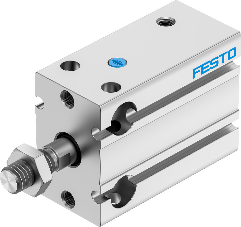 Festo Vérin Compact 20mm Alésage 10mm Course Simple Effet - 4840808