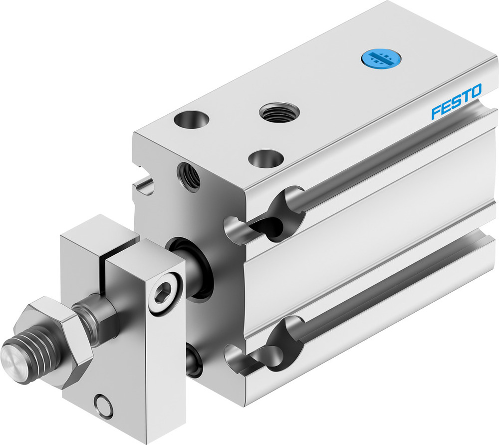 Festo Kompaktzylinder 16mm Bohrung 5mm Hub Einfach Wirkend - 4834380