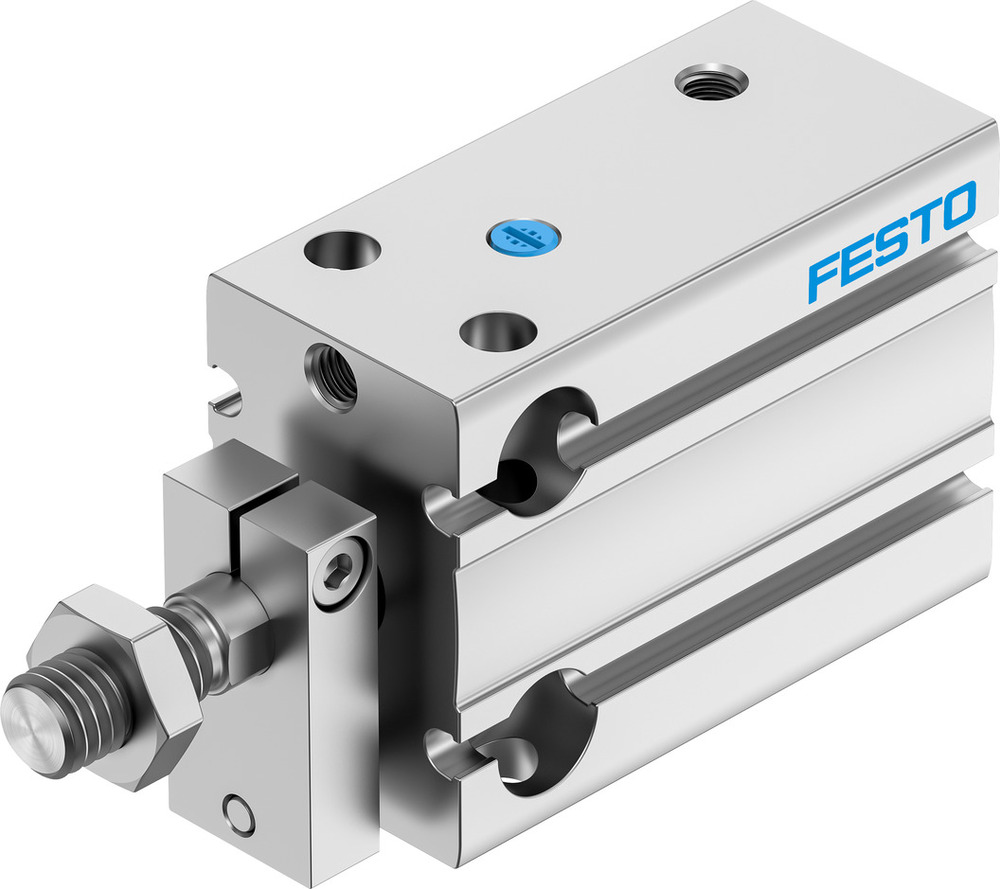 Festo Compact Cylinder 20mm Bore 10mm Stroke Single Acting - 4840822