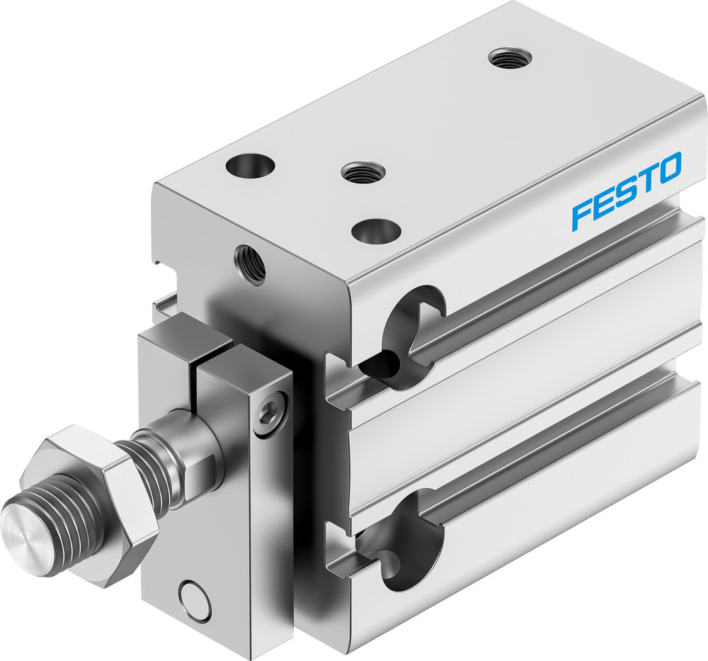 Festo Compact Cylinder 25mm Bore 10mm Stroke Double Acting - 4840825