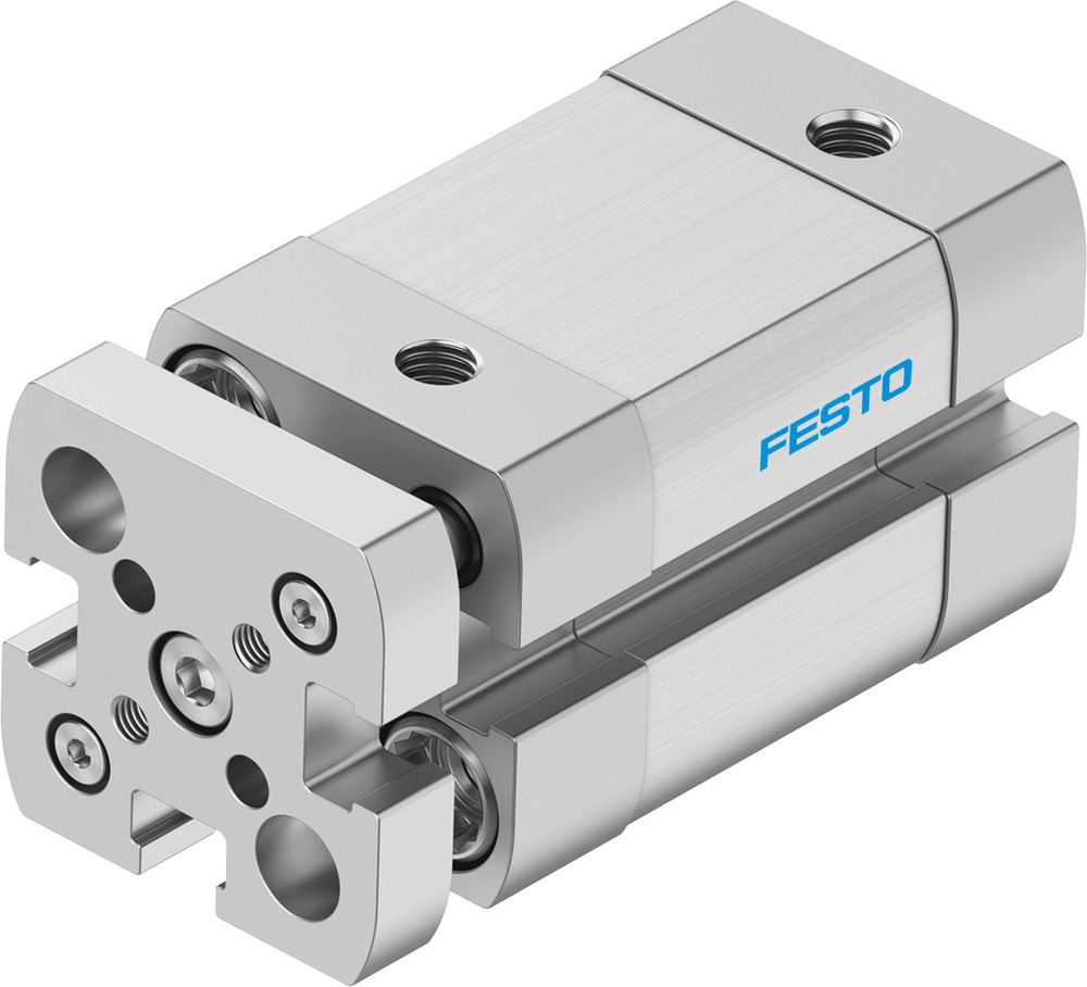 Festo Compacte Cilinder 12mm Boring 10mm Slag ISO 21287 Dubbelwerkend - 554206