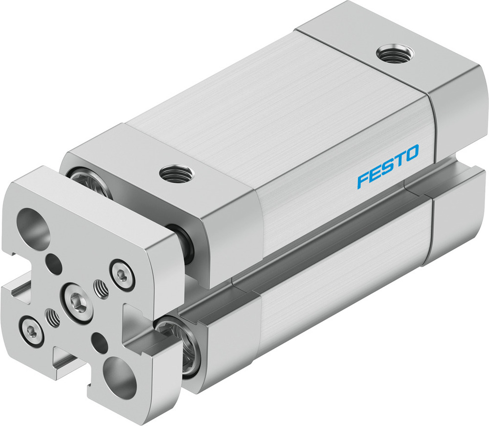 Festo Cilindro Compacto 12mm Diámetro 20mm Carrera ISO 21287 Doble Efecto - 554208