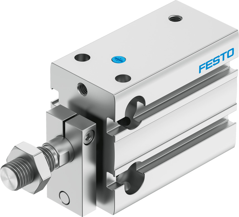 Festo Kompaktzylinder 25mm Bohrung 15mm Hub Einfach Wirkend - 4840837