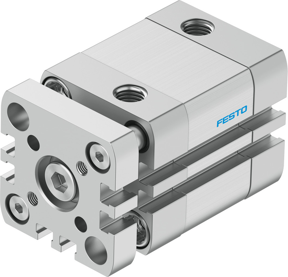 Festo Compacte Cilinder 32mm Boring 15mm Slag ISO 21287 Dubbelwerkend - 554240