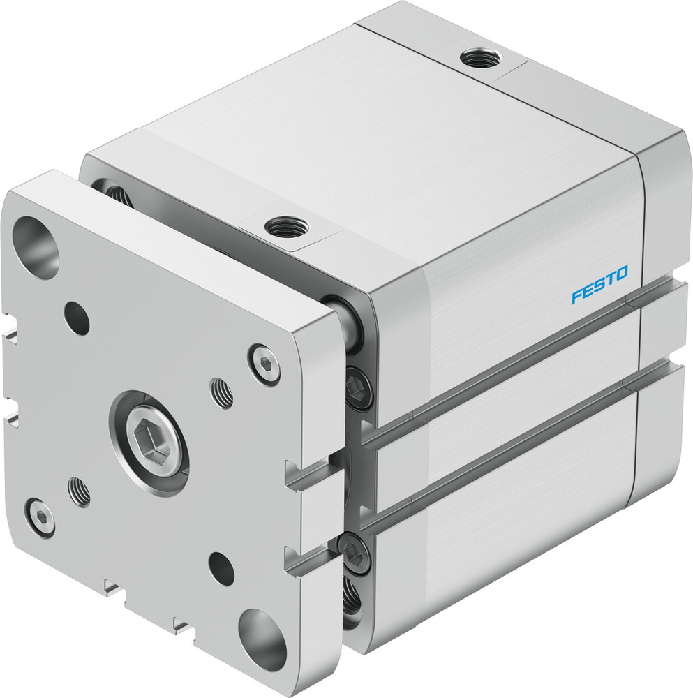 Festo Compact Cylinder 80mm Bore 50mm Stroke ISO 21287 Double Acting - 554283