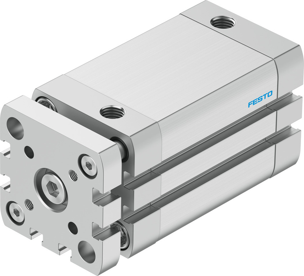 Festo Compact Cylinder 40mm Bore 50mm Stroke ISO 21287 Double Acting - 574037