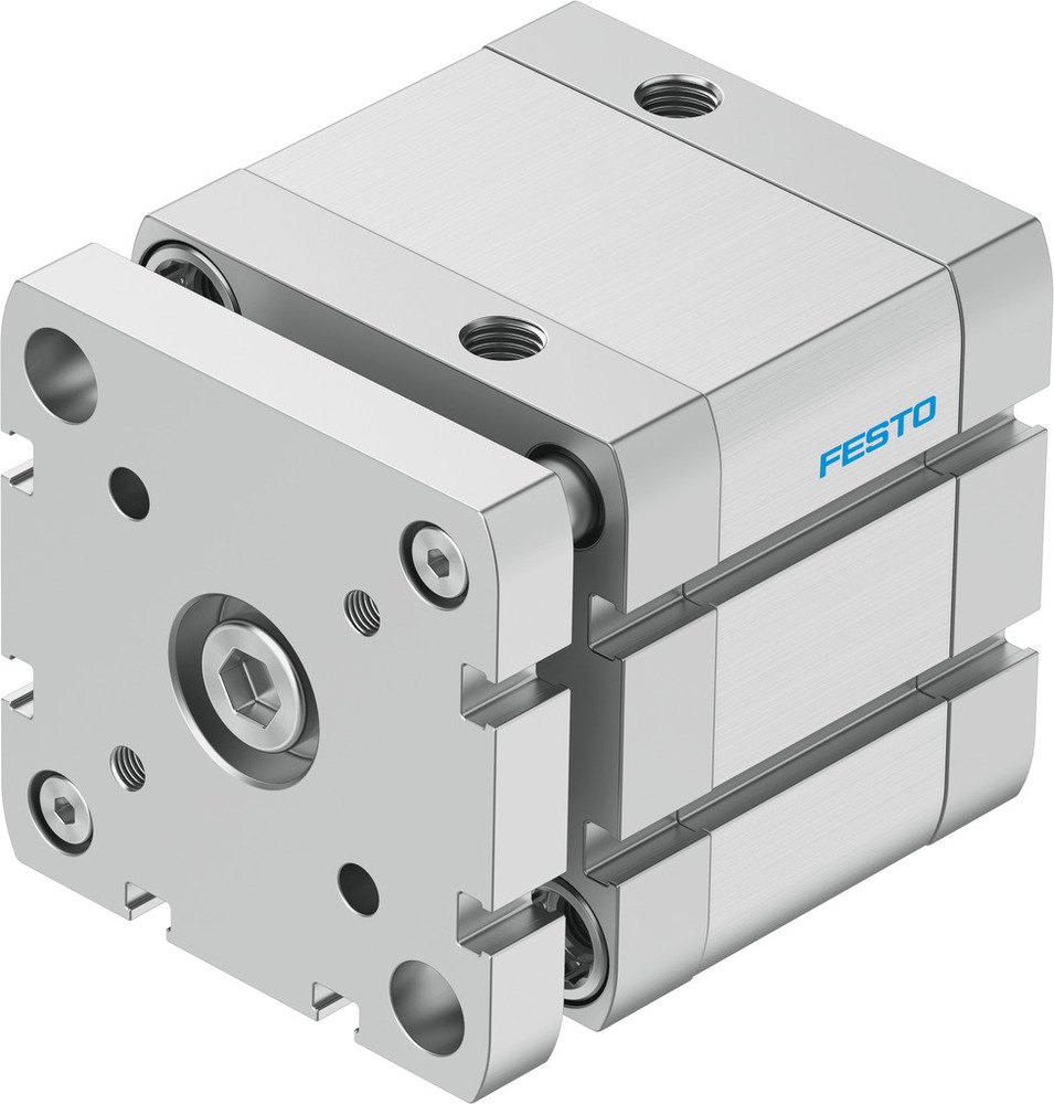 Festo Kompaktzylinder 63mm Bohrung 20mm Hub ISO 21287 Doppelt Wirkend - 574051