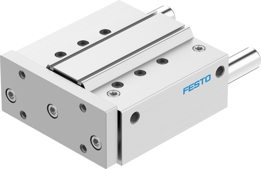 Festo Cilindro Guiado 80mm Diámetro 125mm Carrera Doble Efecto - 170889