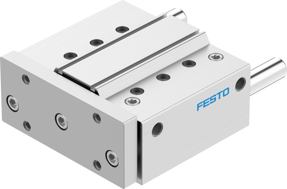 Festo Geleidingscilinder 80mm Boring 100mm Slag Dubbelwerkend - 170963