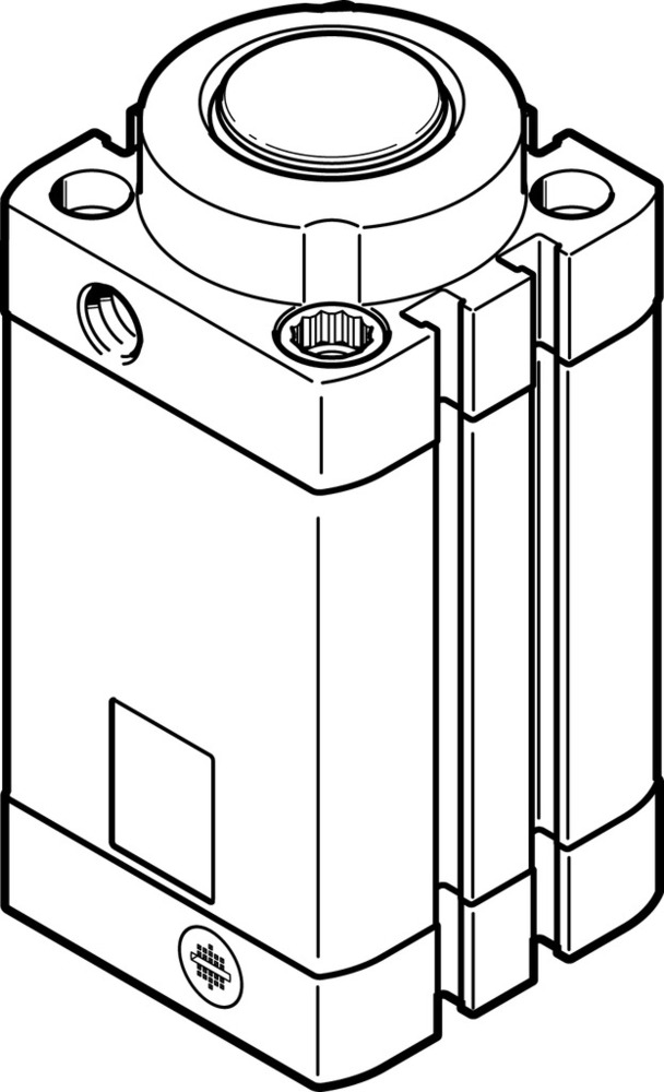 Festo Stopper Cylinder 40mm Bore 25mm Stroke Double Acting - 576124