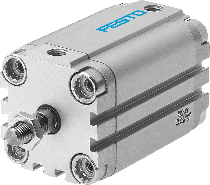 Festo Kompaktzylinder 100mm Bohrung 15mm Hub Doppelt Wirkend - 156664