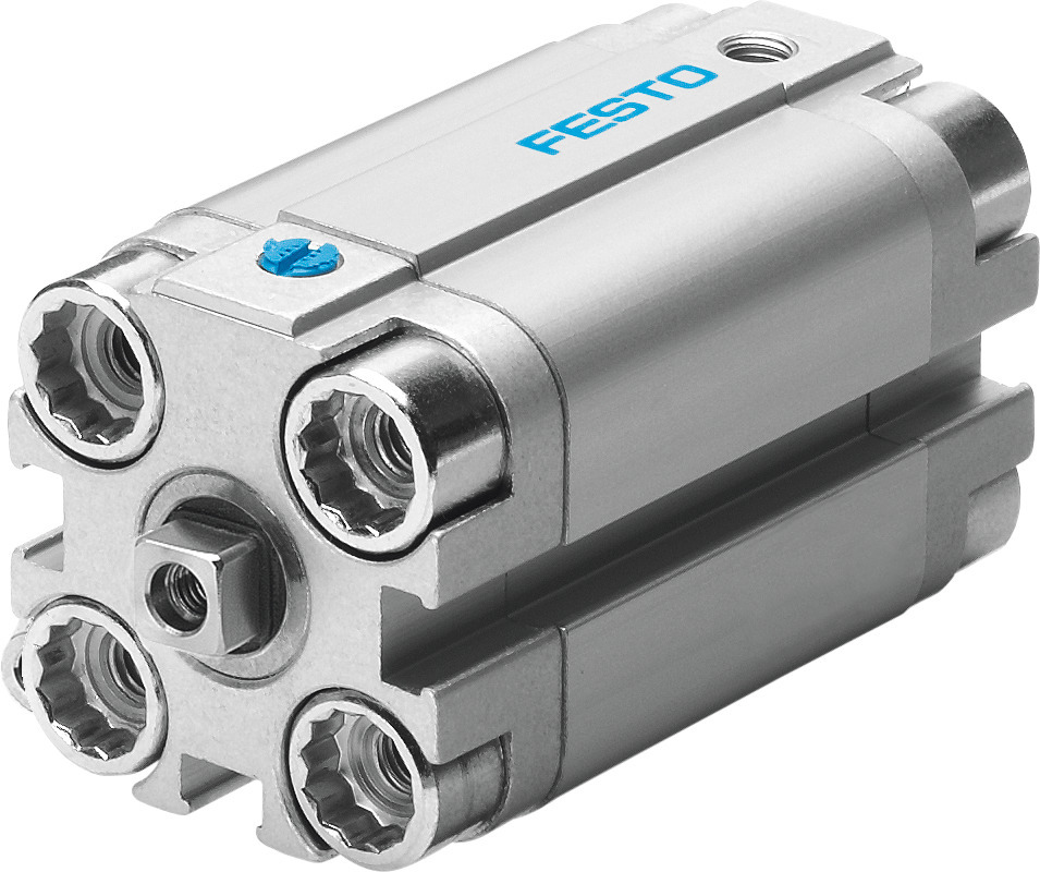 Festo Compact Cylinder 25mm Bore 10mm Stroke Single Acting - 157038