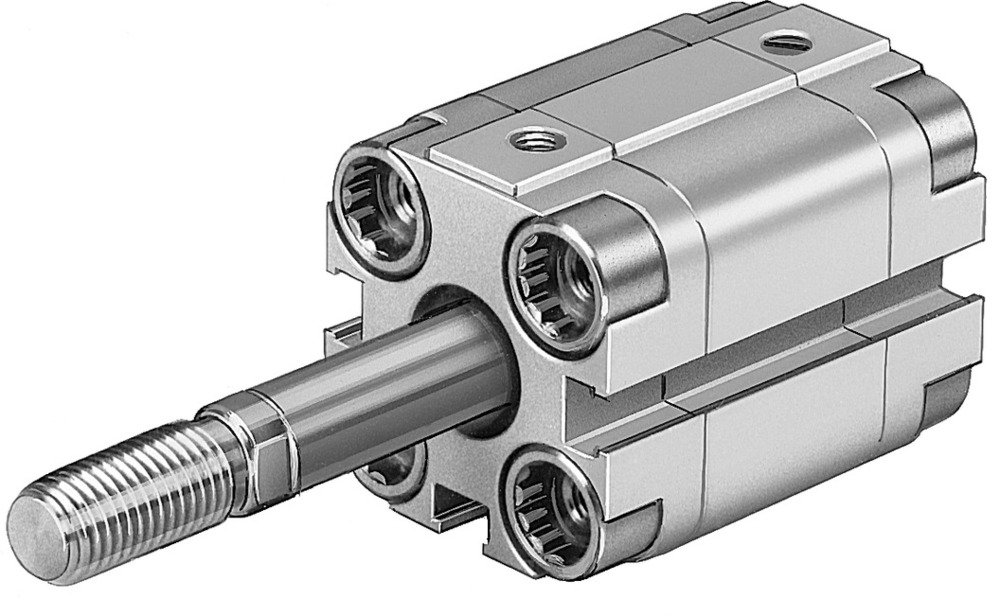 Festo Kompaktzylinder 20mm Bohrung 15mm Hub Einfach Wirkend - 157264