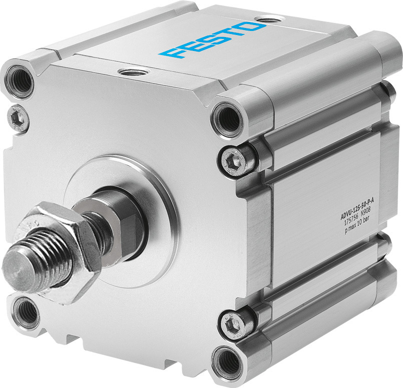 Festo Compacte Cilinder 125mm Boring 20mm Slag Dubbelwerkend - 175764
