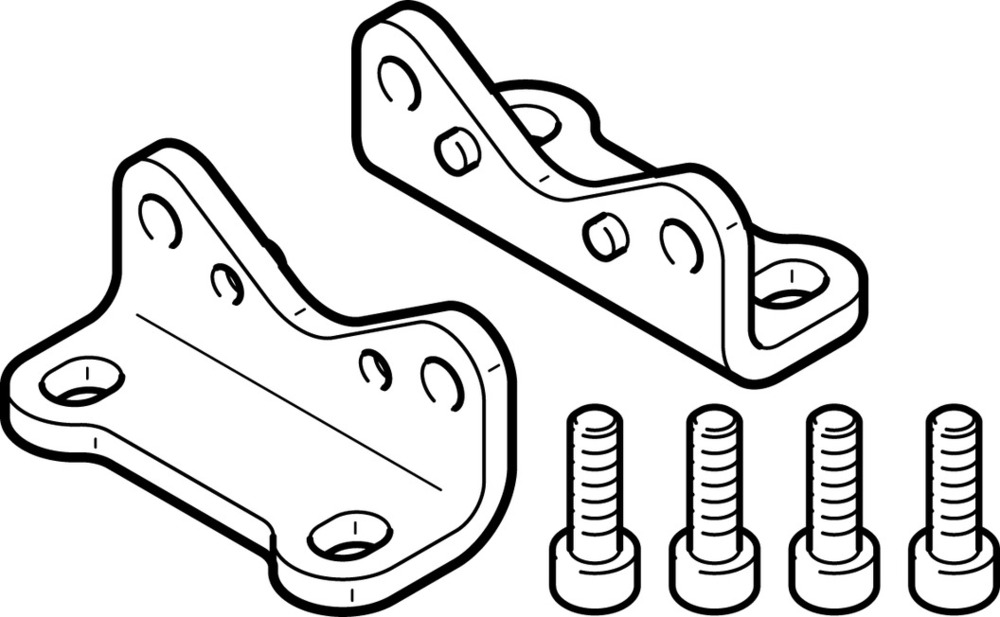 Festo Voetbevestiging Bouwgrootte 63 - 150735