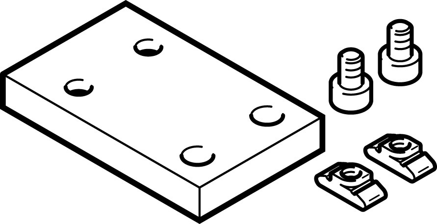 Festo Central Support Size 18/25 - 1711704
