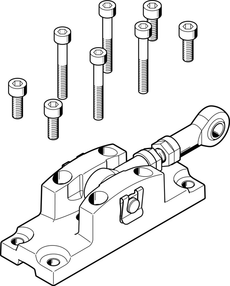 Festo Meenemer Bouwgrootte 50/63 - 545240