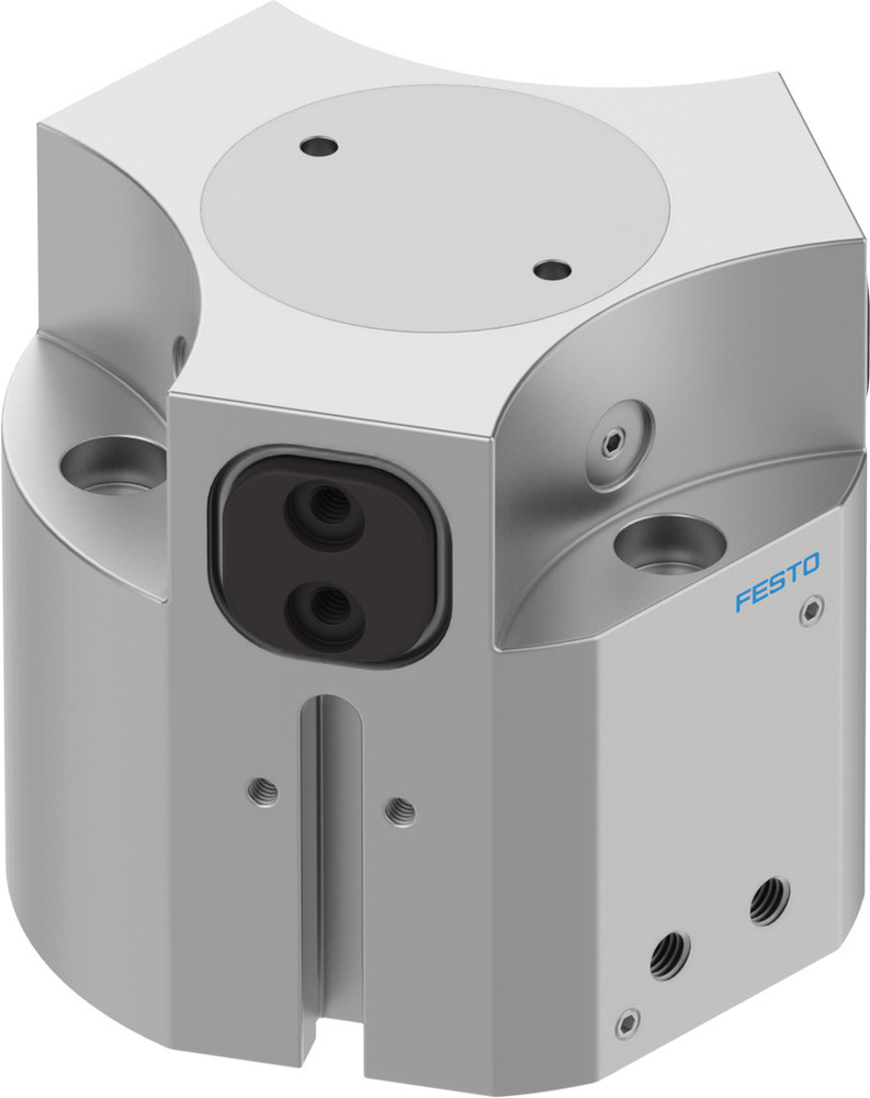 Festo Driepuntsgrijper 6mm Slag - Bouwgrootte 40 Dubbelwerkend - 1163042