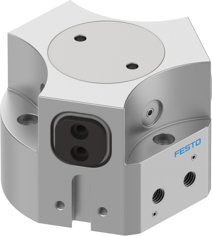 Festo Driepuntsgrijper 4mm Slag - Bouwgrootte 35 Dubbelwerkend - 1163037
