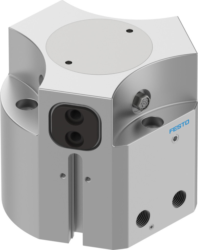 Festo Driepuntsgrijper 8mm Slag - Bouwgrootte 50 Dubbelwerkend - 1163045