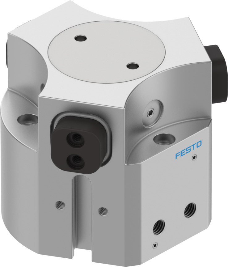 Festo Driepuntsgrijper 4mm Slag - Bouwgrootte 35 Dubbelwerkend - 1163038