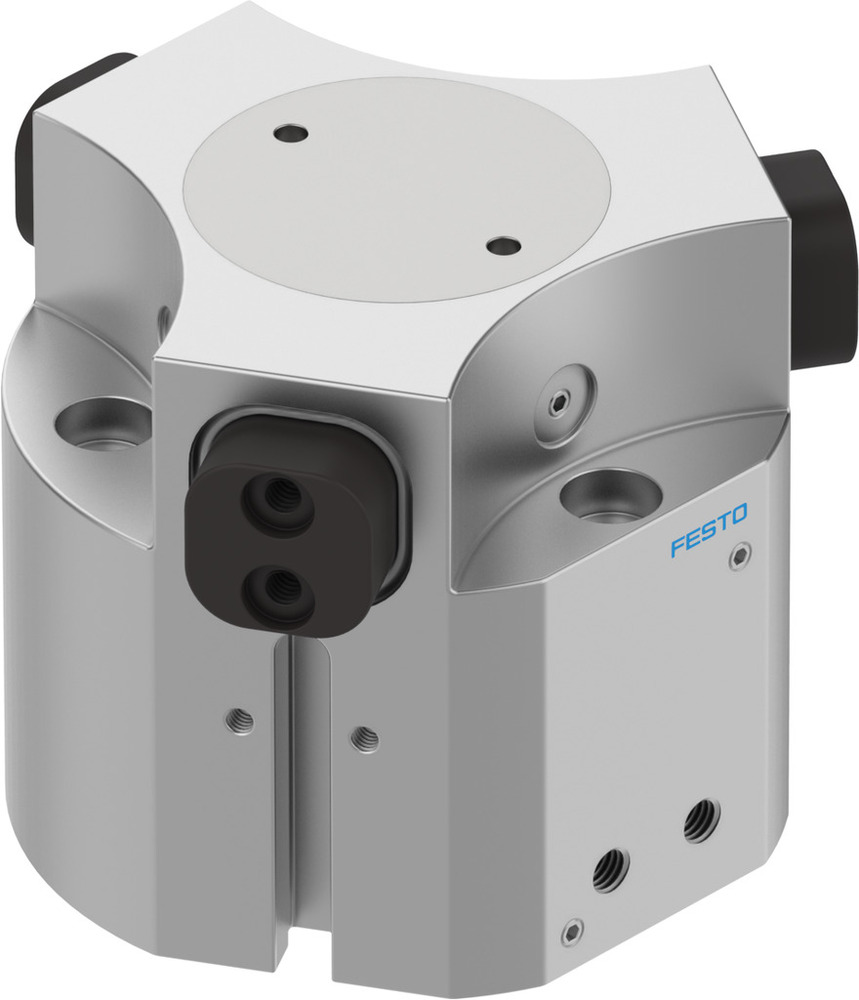 Festo Driepuntsgrijper 6mm Slag - Bouwgrootte 40 Dubbelwerkend - 1163041