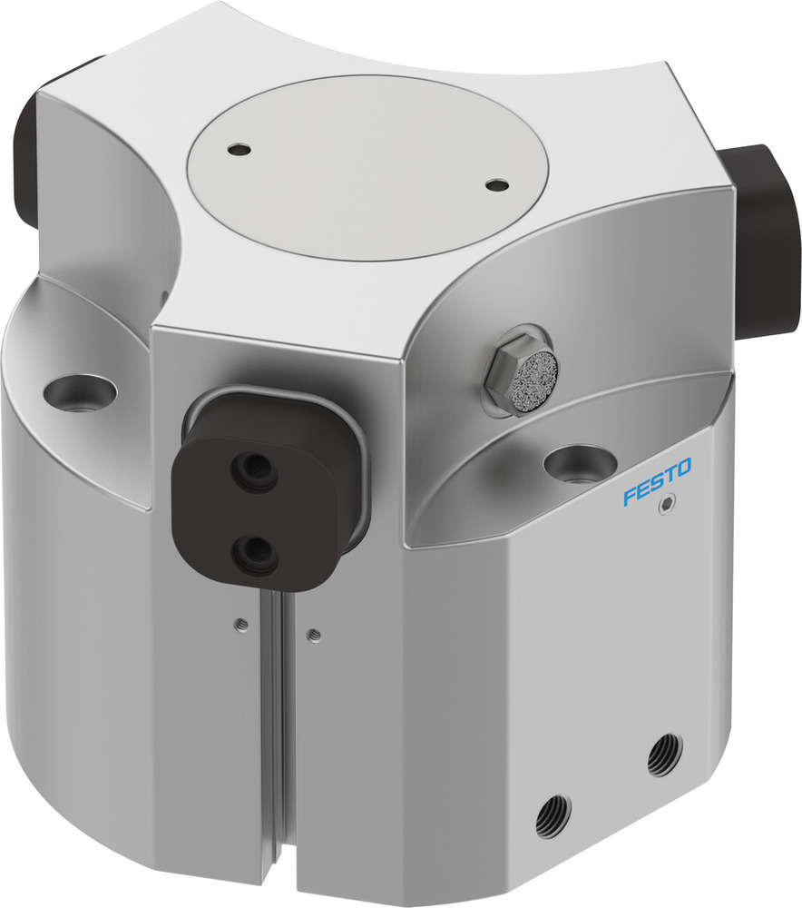 Festo Driepuntsgrijper 12mm Slag - Bouwgrootte 80 Dubbelwerkend - 1163050