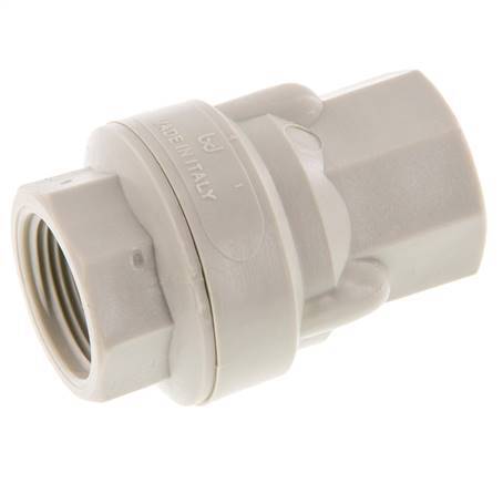 G 3/4'' Clapet Anti Retour En Polypropylène 0.03-6 Bar (0.435-87 Psi)