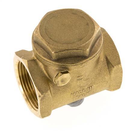 G 1-1/4'' Laiton Clapet À Battant 10 Bar (145 Psi) NBR Joint Souple