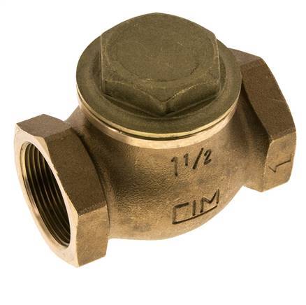 G 1-1/2'' Rotguss Lift-Rückschlagventil 20 Bar (290 Psi) Schwerlast