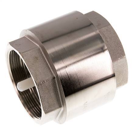 G 2-1/2'' Messing. Vernickelt Rückschlagventil 8 Bar (116 Psi)