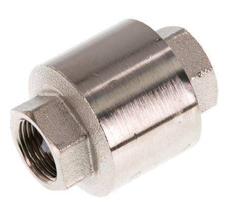 G 3/8'' Messing. Vernickelt Rückschlagventil 12 Bar (174 Psi)