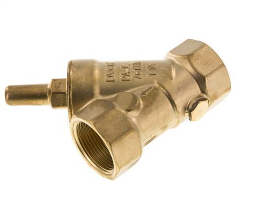 Rp 1-1/4'' Brass Y Check Valve Drinking Water 10 bar (145 psi) EPDM