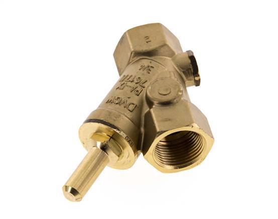 Rp 3/4'' Messing Y Terugslagklep Drinkwater 10 Bar (145 Psi) EPDM