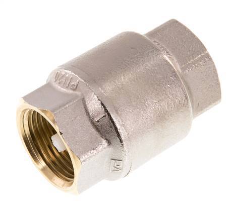 G 1'' Messing. Vernickelt Rückschlagventil 20 Bar (290 Psi) NBR