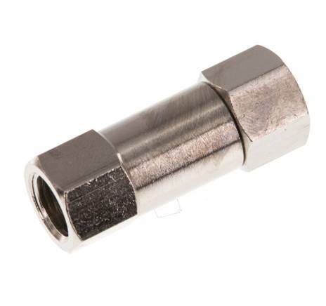 G 1/8'' Vernikkeld Messing Terugslagklep 10 bar (145 psi) NBR
